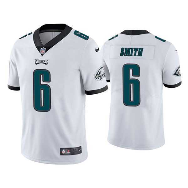 Youth Philadelphia Eagles #6 DeVonta Smith White Vapor Untouchable Limited Stitched Jersey Dzhi